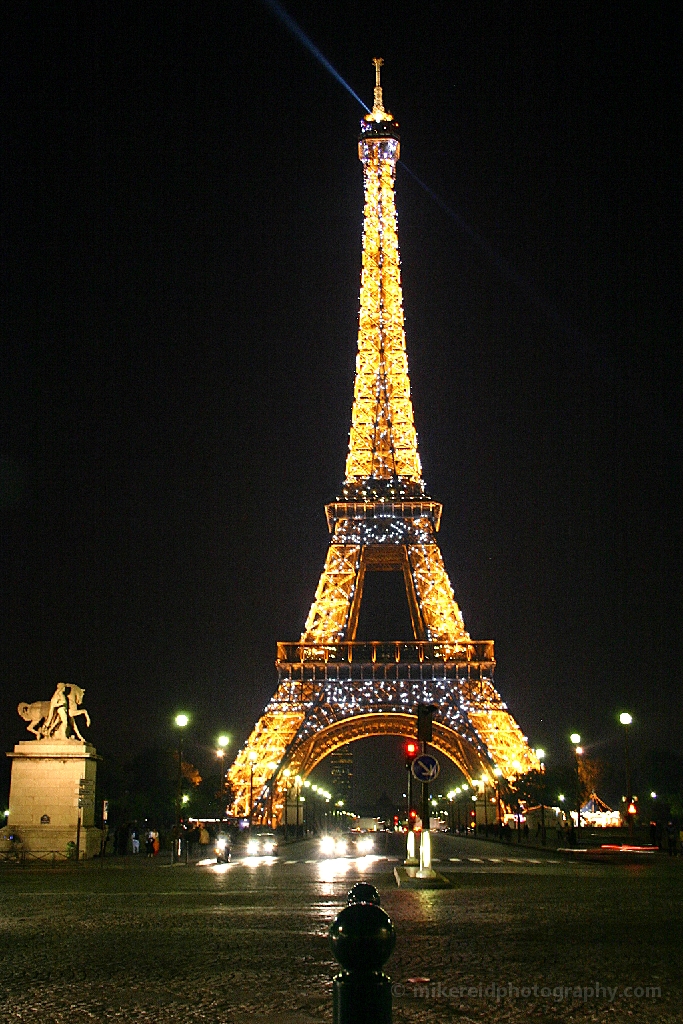 Night Eiffel Paris
